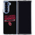 University of Oklahoma Sooners Est 1890 Galaxy Z Fold6 Clear Case