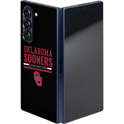 University of Oklahoma Sooners Est 1890 Galaxy Z Fold6 Skin