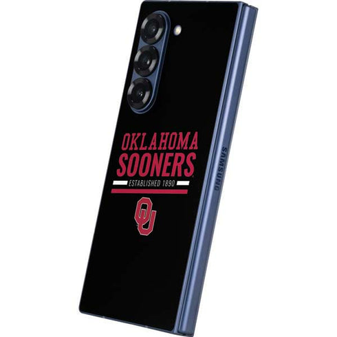 University of Oklahoma Sooners Est 1890 Galaxy Z Fold6 Skin