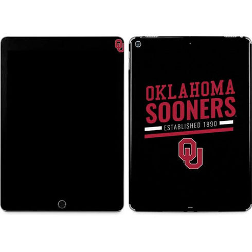 University of Oklahoma Sooners Est 1890 iPad Skins