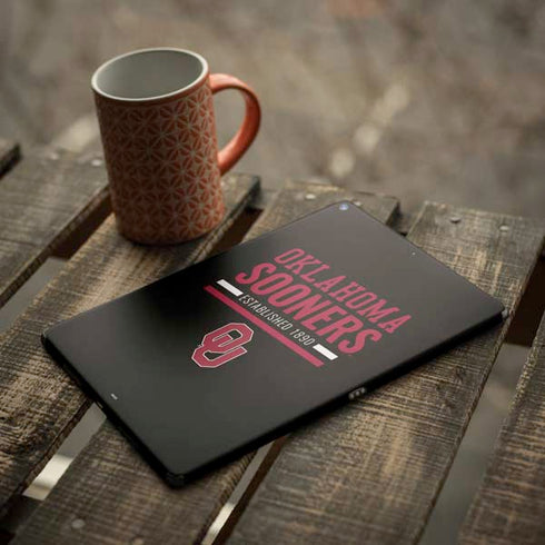 University of Oklahoma Sooners Est 1890 iPad Skins
