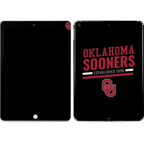 University of Oklahoma Sooners Est 1890 Apple iPad Skin