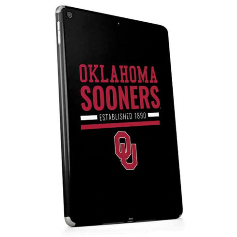 University of Oklahoma Sooners Est 1890 Apple iPad Skin