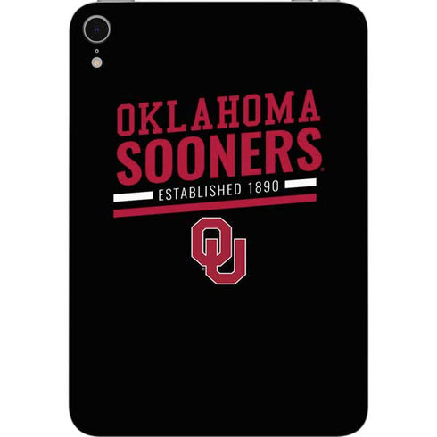 University of Oklahoma Sooners Est 1890 Apple iPad Mini Skin