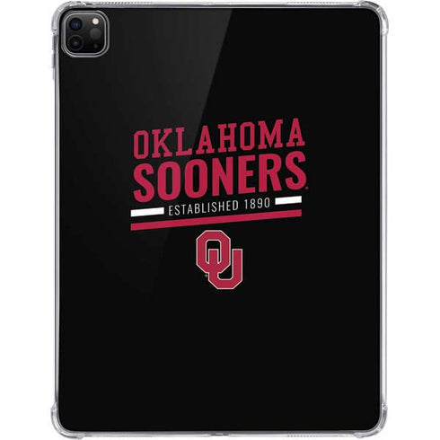 University of Oklahoma Sooners Est 1890 iPad Pro 11in (2024) Clear Case