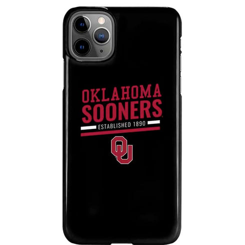 University of Oklahoma Sooners Est 1890 iPhone Cases