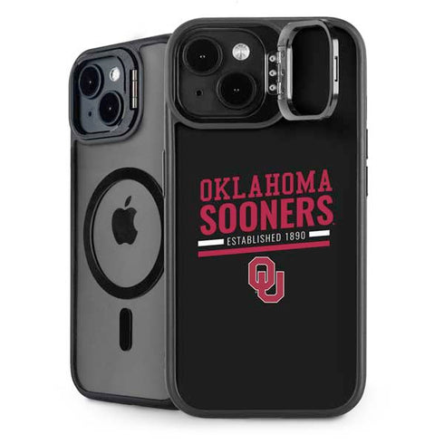 University of Oklahoma Sooners Est 1890 iPhone 14 Kickstand Case