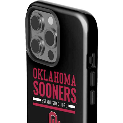 University of Oklahoma Sooners Est 1890 iPhone 15 Pro Impact Case