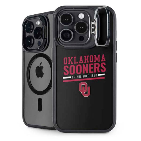 University of Oklahoma Sooners Est 1890 iPhone 15 Pro Max Kickstand Case