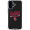 University of Oklahoma Sooners Est 1890 iPhone 16 Clear Case