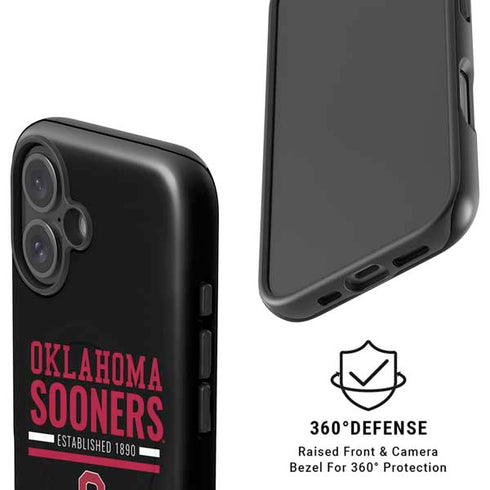 University of Oklahoma Sooners Est 1890 iPhone 16 Magsafe Impact Case