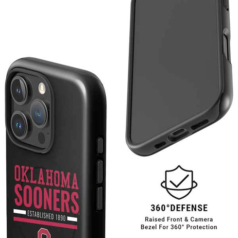 University of Oklahoma Sooners Est 1890 iPhone 16 Pro Max Magsafe Impact Case