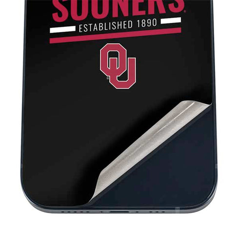 University of Oklahoma Sooners Est 1890 iPhone 16 Skin