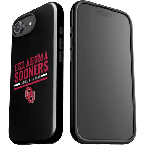 University of Oklahoma Sooners Est 1890 iPhone 16e Impact Case