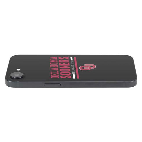 University of Oklahoma Sooners Est 1890 iPhone 16e Skin