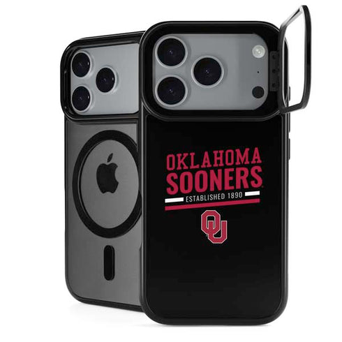 University of Oklahoma Sooners Est 1890 iPhone 18 Pro Kickstand Case