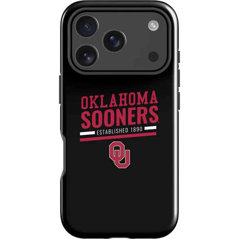 University of Oklahoma Sooners Est 1890 iPhone 18 Pro Max Impact Case