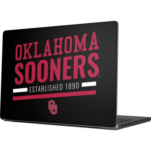 University of Oklahoma Sooners Est 1890 Apple MacBook Pro 14-inch Skin