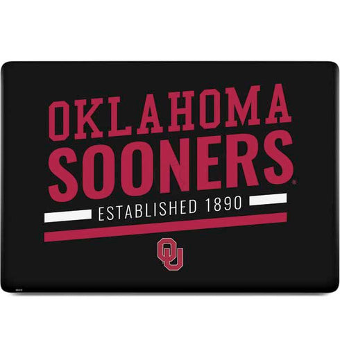 University of Oklahoma Sooners Est 1890 MacBook Skins