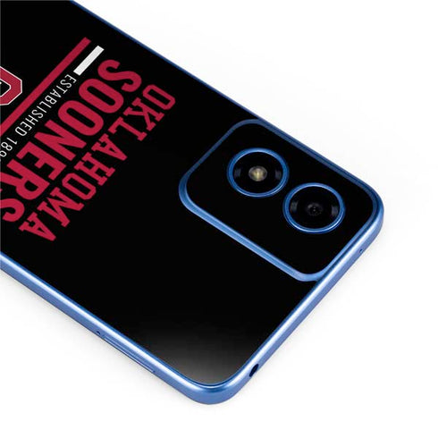 University of Oklahoma Sooners Est 1890 Moto G Play 4G (2024) Skin