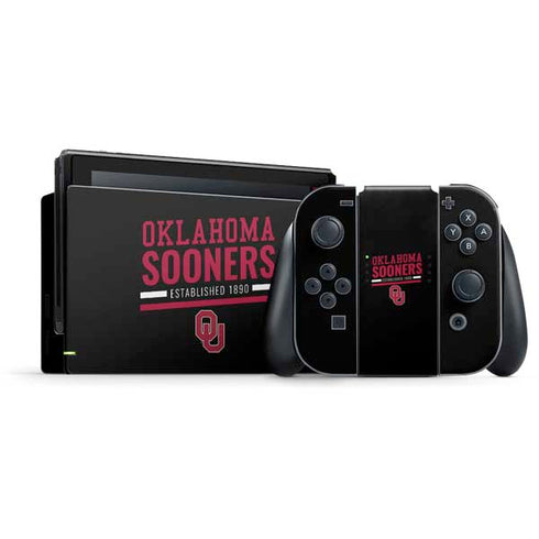 University of Oklahoma Sooners Est 1890 Nintendo Skins