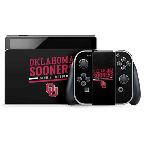 University of Oklahoma Sooners Est 1890 Nintendo Skins