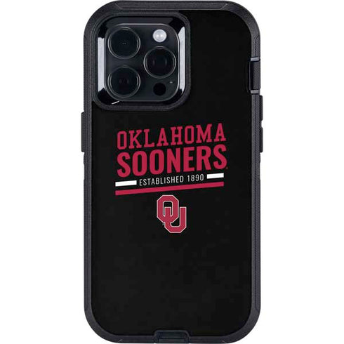 University of Oklahoma Sooners Est 1890 Otterbox Defender iPhone Skin