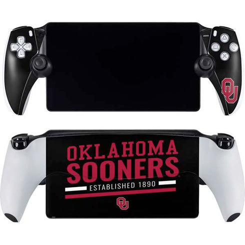 University of Oklahoma Sooners Est 1890 PlayStation PS5 Skins