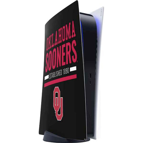 University of Oklahoma Sooners Est 1890 PlayStation PS5 Skins