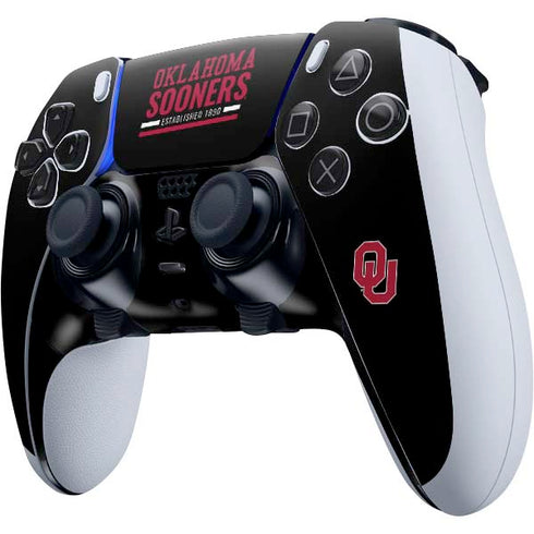 University of Oklahoma Sooners Est 1890 PS5 DualSense Edge Pro Controller Skin