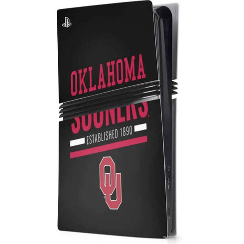 University of Oklahoma Sooners Est 1890 PlayStation PS5 Skins