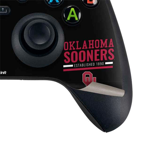 University of Oklahoma Sooners Est 1890 XBox Series X Digital Edition Bundle Skin