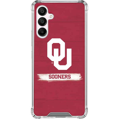 University of Oklahoma Sooners Galaxy A16 5G Clear Case