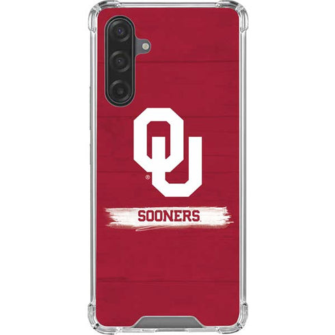 University of Oklahoma Sooners Galaxy A17 Clear Case