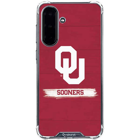 University of Oklahoma Sooners Galaxy A36 5G Clear Case