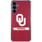 University of Oklahoma Sooners Galaxy A55 5G Clear Case