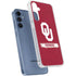 University of Oklahoma Sooners Galaxy A55 5G Clear Case