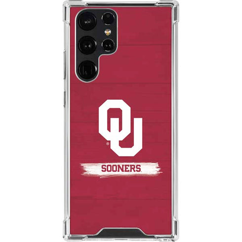 University of Oklahoma Sooners Galaxy S23 Ultra Clear Case