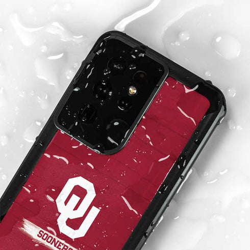University of Oklahoma Sooners Galaxy S24 Ultra Waterproof Case