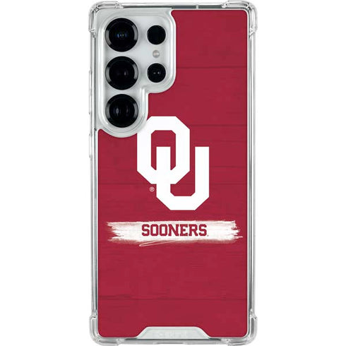 University of Oklahoma Sooners Galaxy S25 Ultra Clear Case