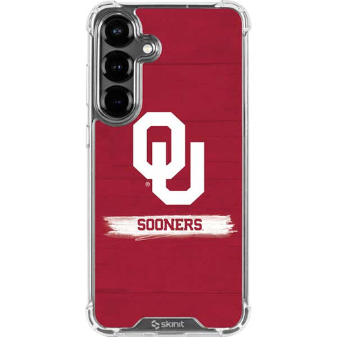 University of Oklahoma Sooners Galaxy S26 Plus Clear Case