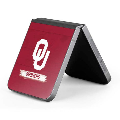 University of Oklahoma Sooners Galaxy Z Flip6 Skin