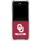 University of Oklahoma Sooners Galaxy Z Flip6 Clear Case