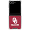 University of Oklahoma Sooners Galaxy Z Flip7 Clear Case