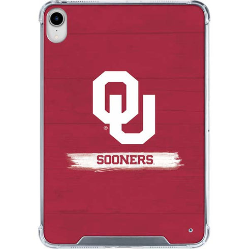 University of Oklahoma Sooners iPad 11th Gen (2025) Clear Case