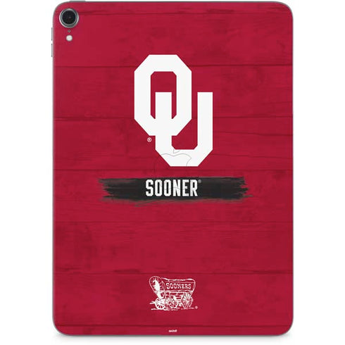 University of Oklahoma Sooners Apple iPad Pro Skin