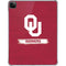University of Oklahoma Sooners iPad Pro 11in (2024) Clear Case