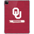 University of Oklahoma Sooners iPad Pro 11in (2024) Clear Case