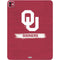 University of Oklahoma Sooners iPad Pro 13in M4 (2024) Skin