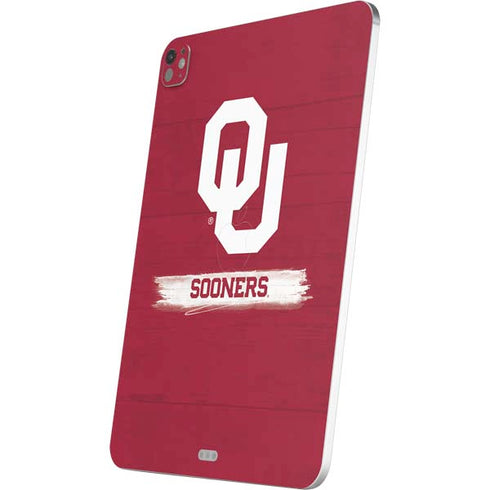 University of Oklahoma Sooners iPad Pro 13in M4 (2024) Skin